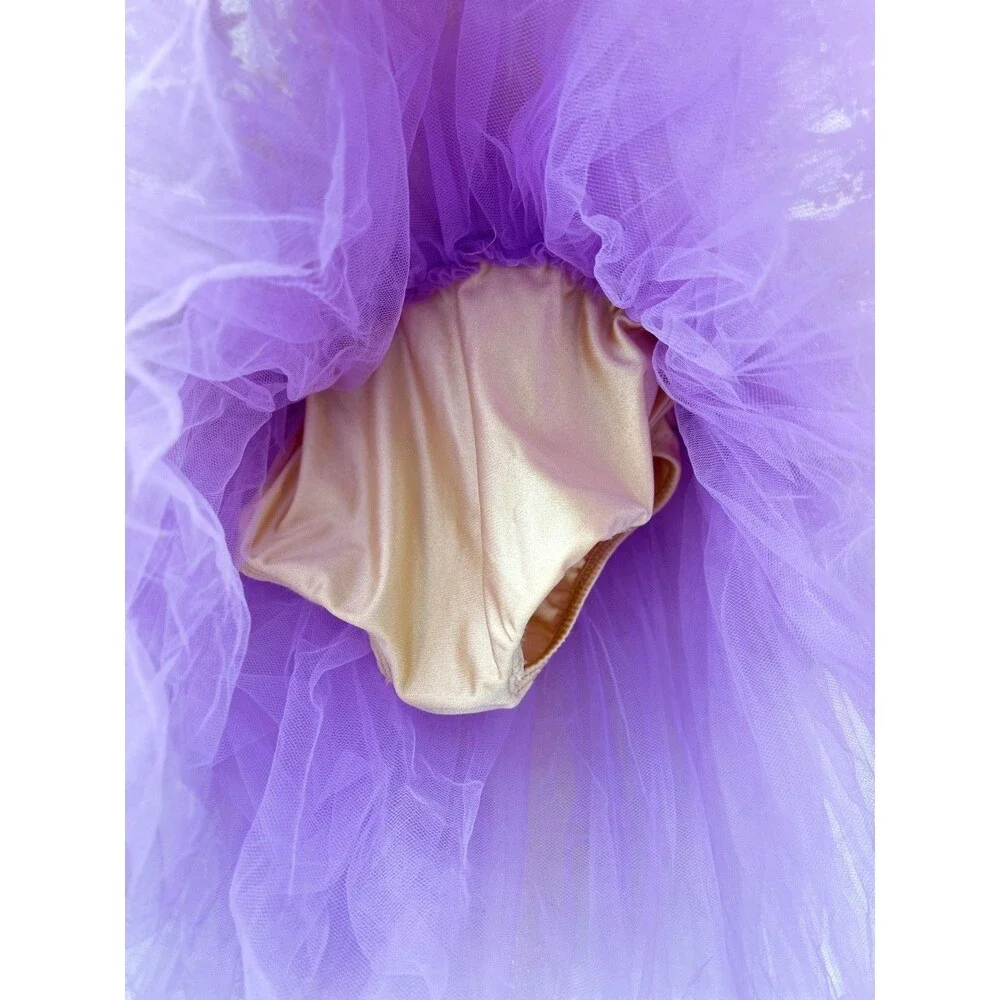 Revolution Dancewear Waltz Of The Flowers Purple & Gold Ballet Tutu Girl Medium
